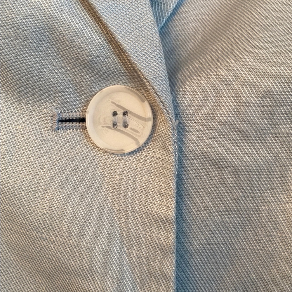 NWT Zara Short sleeve blue blazer M $99 - Picture 6 of 10